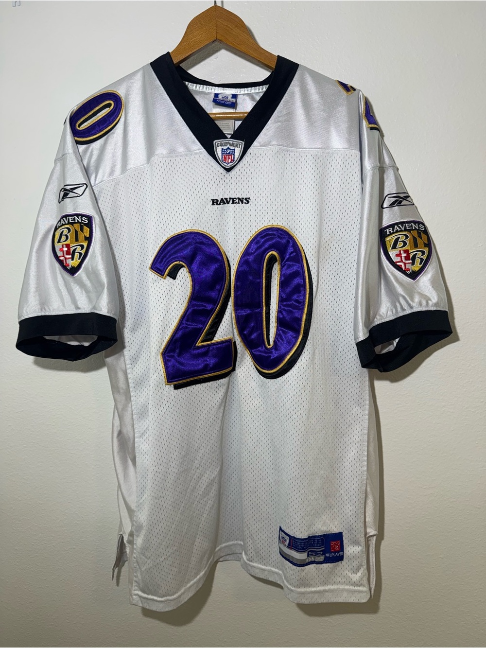 Y2K NFL Baltimore Ravens #20 Ed Reed Jersey